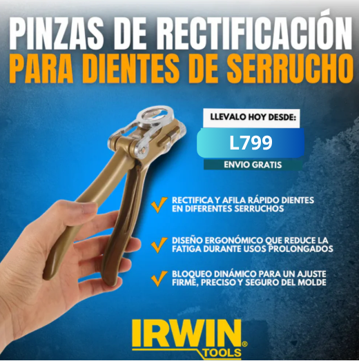 PINZAS DE RECTIFICACIÓN PARA DIENTES DE SERRUCHO | IRWIN TOOLS ®