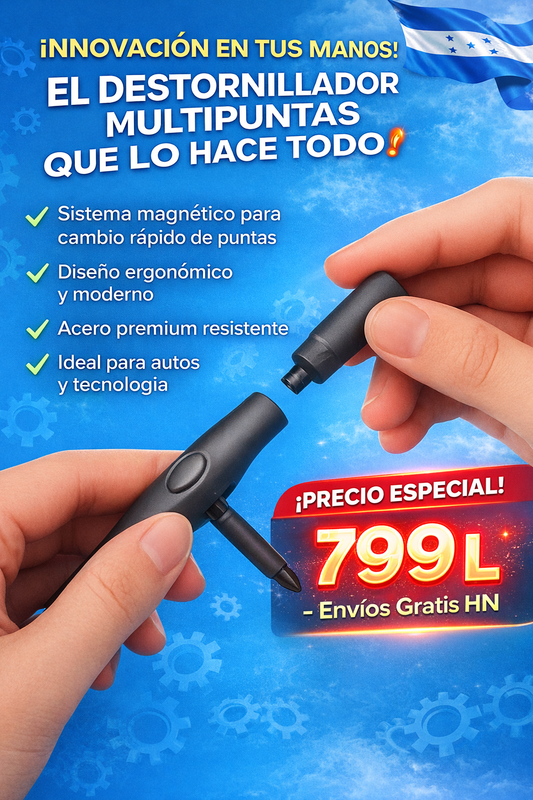 DESTORNILLADOR MULTIFUNCIONAL 24 EN 1 de Precisión Profesional - ENVÍO GRATIS