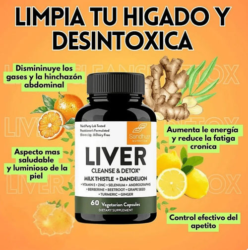 LIVER CLEANSE DETOX - ENVÍO GRATIS